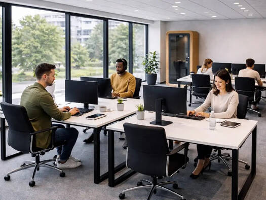 Bürofläche zur Miete provisionsfrei 249 € 4 m² Bürofläche Europadamm Innenstadt Neuss 41460