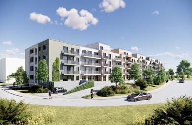 Wohnung zur Miete - Erstbezug 1.085 € 2 Zimmer 56 m² frei ab 01.11.2025 Bad Vilbel Bad Vilbel 61118