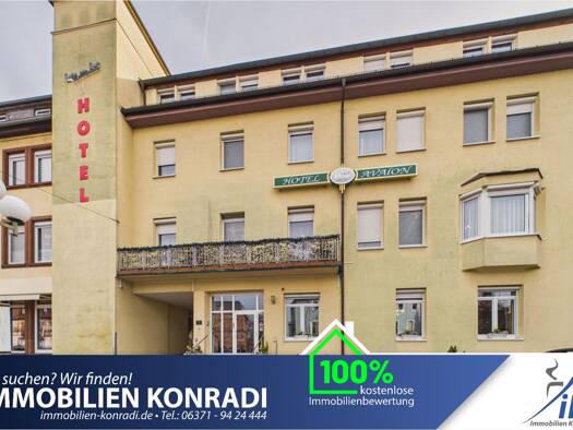 Hotel zum Kauf 980.000 € 30 Zimmer 63 m² Gastrofläche Landstuhl Landstuhl 66849