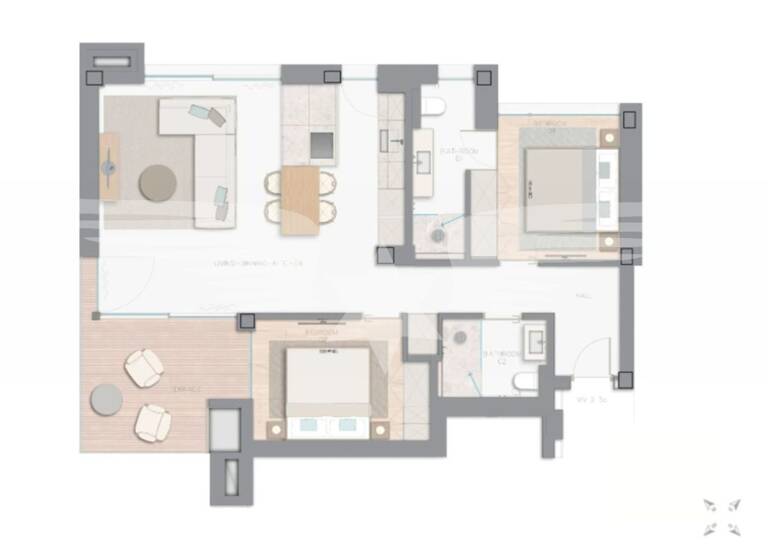 Wohnung zum Kauf provisionsfrei 745.000 € 3 Zimmer 83 m² Cala Mayor 07015