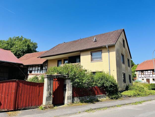 Bauernhaus zum Kauf 199.000 € 5 Zimmer 180 m² 1.374 m² Grundstück Holzhausen Königsberg 97486