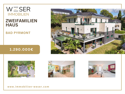 Haus zum Kauf 1.290.000 € 9 Zimmer 436 m² 1.599 m² Grundstück Bad Pyrmont 31812