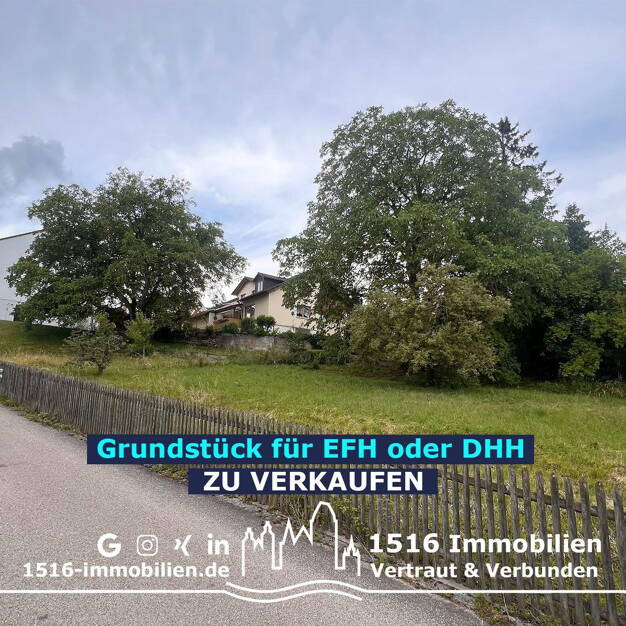 Grundstück zum Kauf provisionsfrei 198.000 € 312 m² Grundstück Grafenbuckelweg 3 Hepberg 85120
