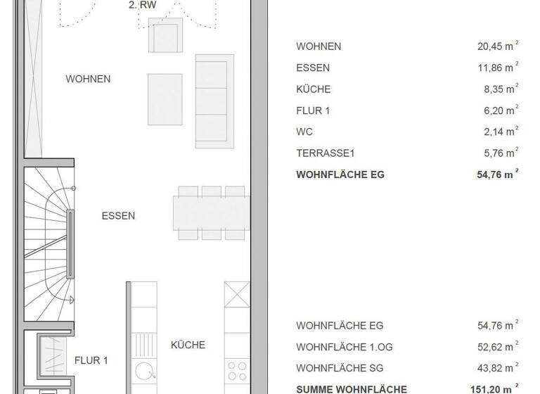 Reihenendhaus zum Kauf 698.000 € 5 Zimmer 153 m² 246 m² Grundstück Keldenich Wesseling / Keldenich 50389