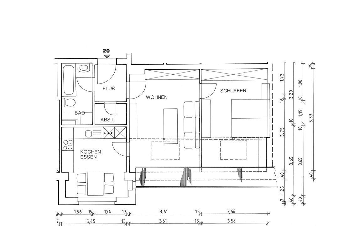 Wohnung zur Miete 244 € 2 Zimmer 56,6 m²<br/>Wohnfläche ab sofort<br/>Verfügbarkeit Heinrich-Schütz-Straße 114 Sonnenberg 213 Chemnitz 09130