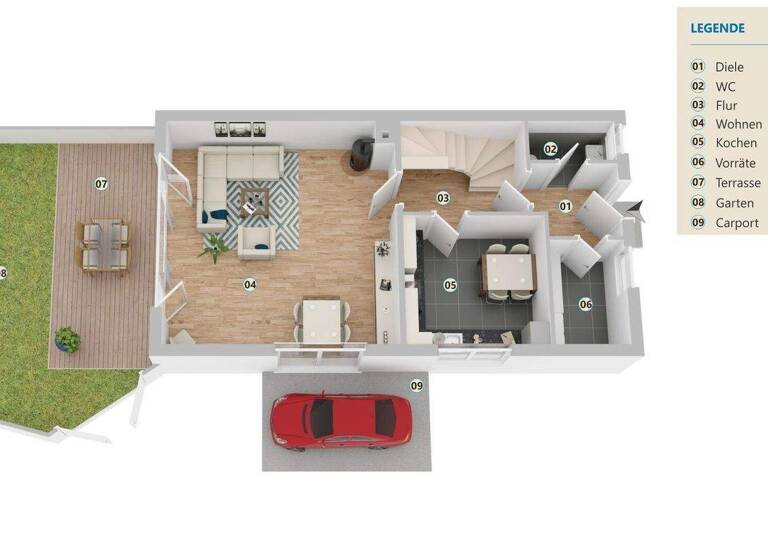 Doppelhaushälfte zum Kauf 365.000 € 4 Zimmer 113,7 m² 196 m² Grundstück Gifhorn 38518