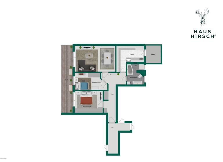 Wohnung zum Kauf 395.000 € 3 Zimmer 84 m²<br/>Wohnfläche 4.<br/>Geschoss Südweststadt Karlsruhe 76135