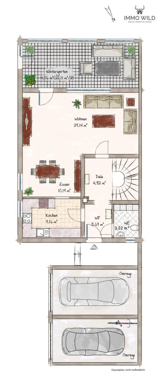 Doppelhaushälfte zum Kauf 548.000 € 7 Zimmer 170,7 m²<br/>Wohnfläche 517 m²<br/>Grundstück ab sofort<br/>Verfügbarkeit Peiting Peiting 86971