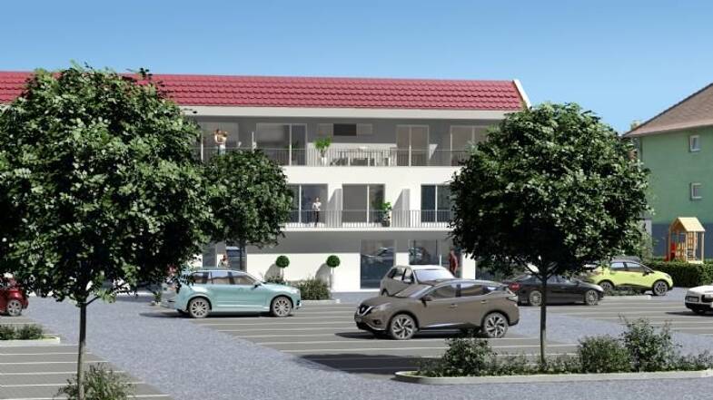 Büro-/Praxisfläche zur Miete - Neubau provisionsfrei 328,3 m² Bürofläche teilbar von 115,2 m² bis 213,1 m² Schimmelgasse 9 Bad Windsheim Bad Windsheim 91438