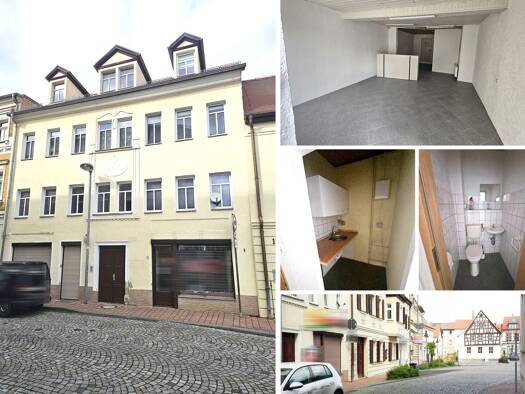 Laden zur Miete provisionsfrei 250 € 1 Zimmer 40 m² Verkaufsfläche Groitzsch 04539