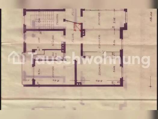 Wohnung zur Miete Tauschwohnung 800 € 3 Zimmer 86 m² 3. Geschoss Bult Hannover 30173