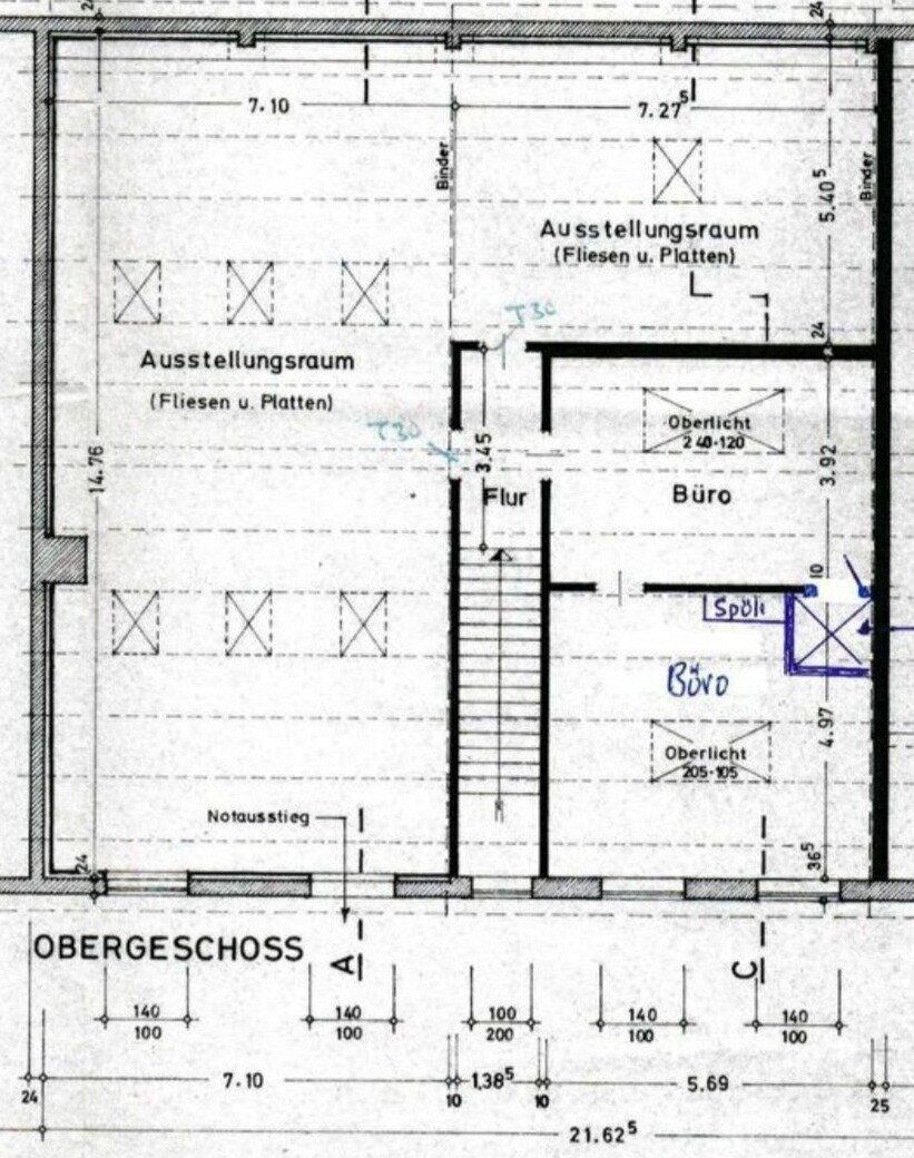 Atelier zur Miete provisionsfrei 5,99 € 4 Zimmer 200 m²<br/>Bürofläche Blankeneser Chaussee 6a (auf dem Hinterhof) Schenefeld 22869