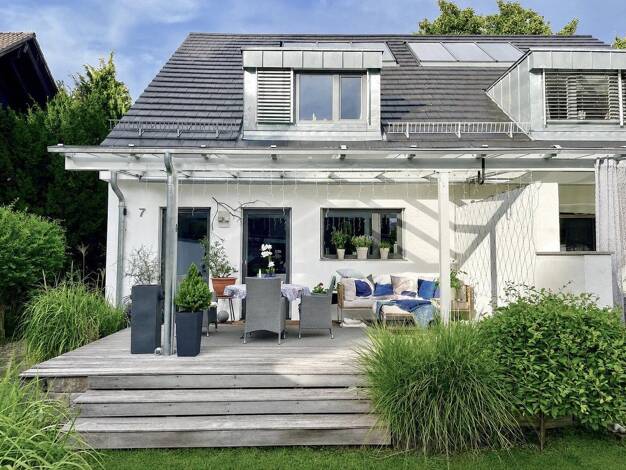 Doppelhaushälfte zum Kauf provisionsfrei 1.190.000 € 6 Zimmer 145 m² 419 m² Grundstück Dr.-Troll-Straße 7 Gröbenzell 82194