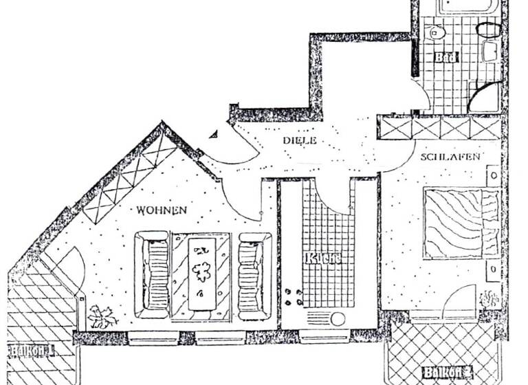 Wohnung zum Kauf 330.000 € 2 Zimmer 68 m²<br/>Wohnfläche EG<br/>Geschoss Südstadt Hannover 30173