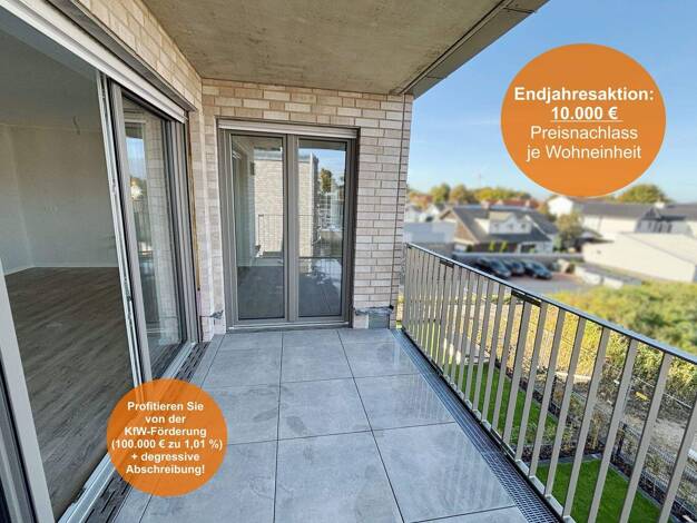 Wohnung zum Kauf - Erstbezug provisionsfrei 342.340 € 3 Zimmer 77,4 m² 2. Geschoss Recke 49509