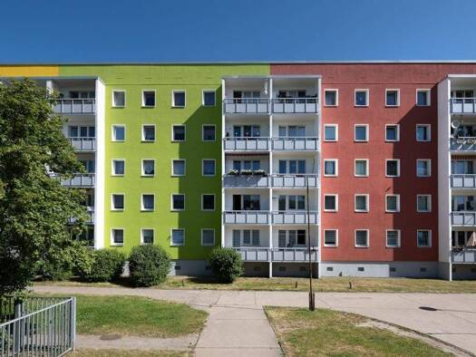 Wohnung zur Miete 416 € 4 Zimmer 71,8 m² 2. Geschoss Ludwig-Herzfeld-Straße 12 Silberhöhe Halle (Saale) 06132