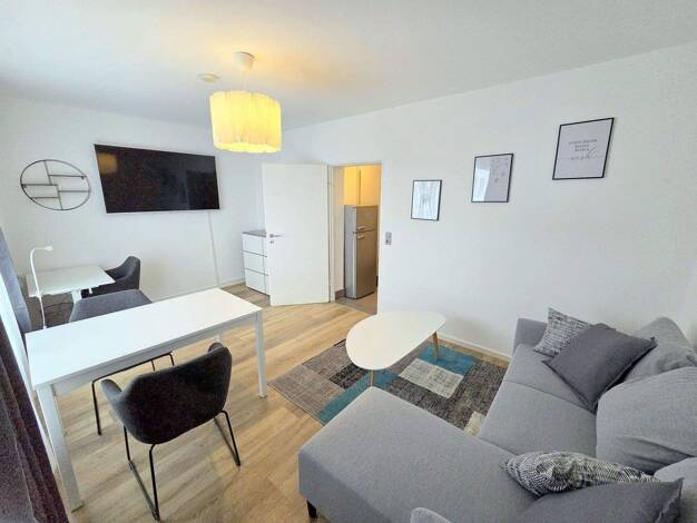 Wohnung zur Miete 1.500 € 1,5 Zimmer 40 m² 1. Geschoss Sachsenhausen Süd 60594