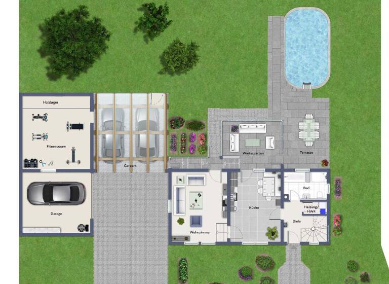 Einfamilienhaus zum Kauf 267.000 € 4 Zimmer 144 m² 1.450 m² Grundstück Haberscheid Puderbach 56305