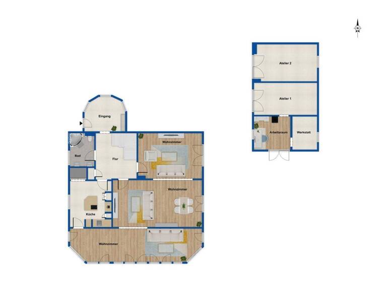 Einfamilienhaus zum Kauf 869.000 € 5 Zimmer 188 m² 1.262 m² Grundstück Bad Saarow-Pieskow Bad Saarow 15526