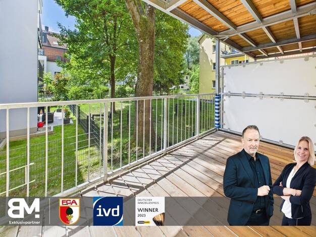 Wohnung zum Kauf 388.800 € 3 Zimmer 72 m² EG Am Schäfflerbach Augsburg 86153