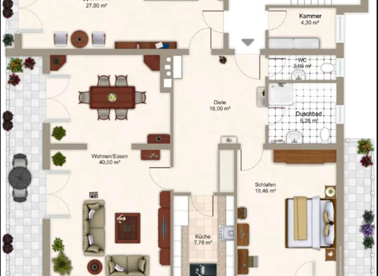 Wohnung zur Miete 2.150 € 3,5 Zimmer 137 m² 1. Geschoss frei ab 01.06.2026 Rottach Rottach-Egern 83700