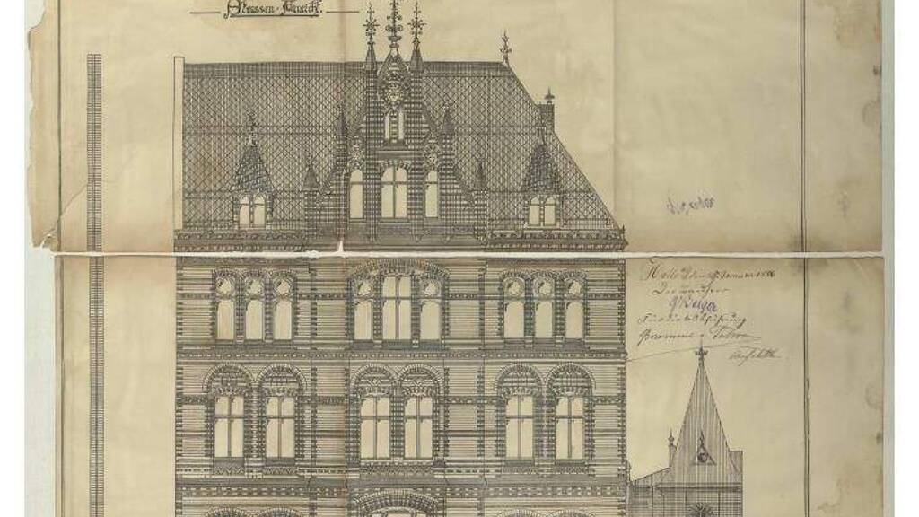 Mehrfamilienhaus zum Kauf provisionsfrei 1.350.000 € 586 m² 561 m² Grundstück Innenstadt Halle (Saale) 06110