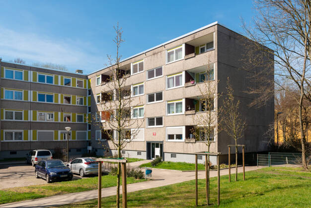 Wohnung zur Miete nur mit Wohnberechtigungsschein 350 € 3 Zimmer 76 m² frei ab 25.06.2025 Butzstr. 40 Nette Dortmund 44359