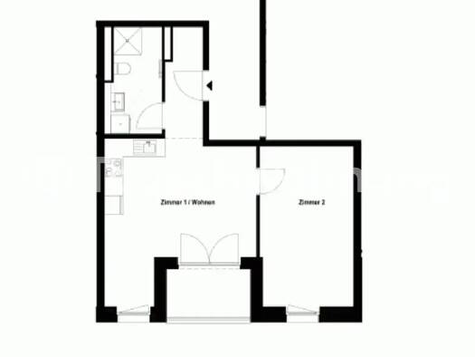 Wohnung zur Miete nur mit Wohnberechtigungsschein Tauschwohnung 318 € 2 Zimmer 49 m² 2. Geschoss Kaulsdorf Berlin 12689