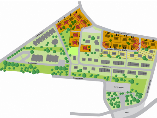 Grundstück zum Kauf provisionsfrei 500 m² Grundstück frei ab sofort Zur Schönen Aussicht Nordhausen Nordhausen 99734