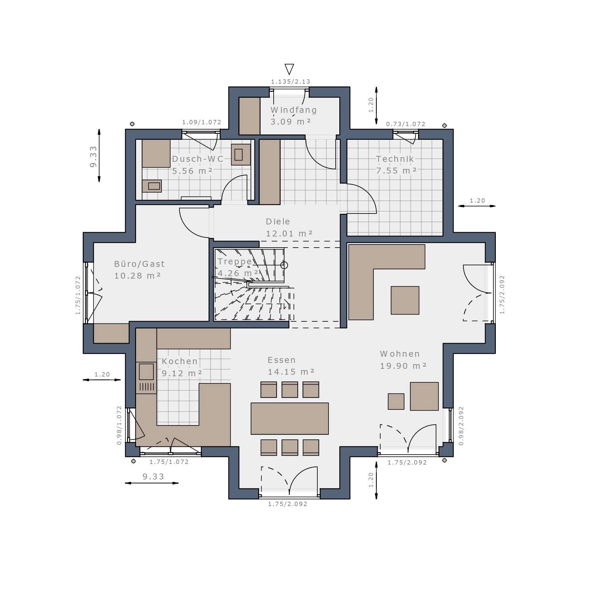 Einfamilienhaus zum Kauf - Ansicht 2