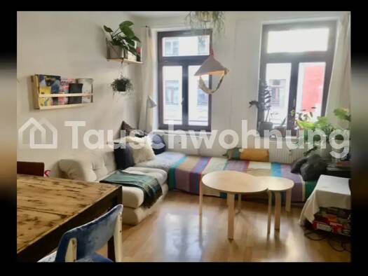Wohnung zur Miete Tauschwohnung 595 € 3 Zimmer 60 m² 2. Geschoss Lindenau Leipzig 04177