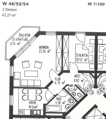 Wohnanlage zum Kauf als Kapitalanlage geeignet 285.000 € 62,3 m²<br/>Fläche Hochzoll - Nord Augsburg 86163