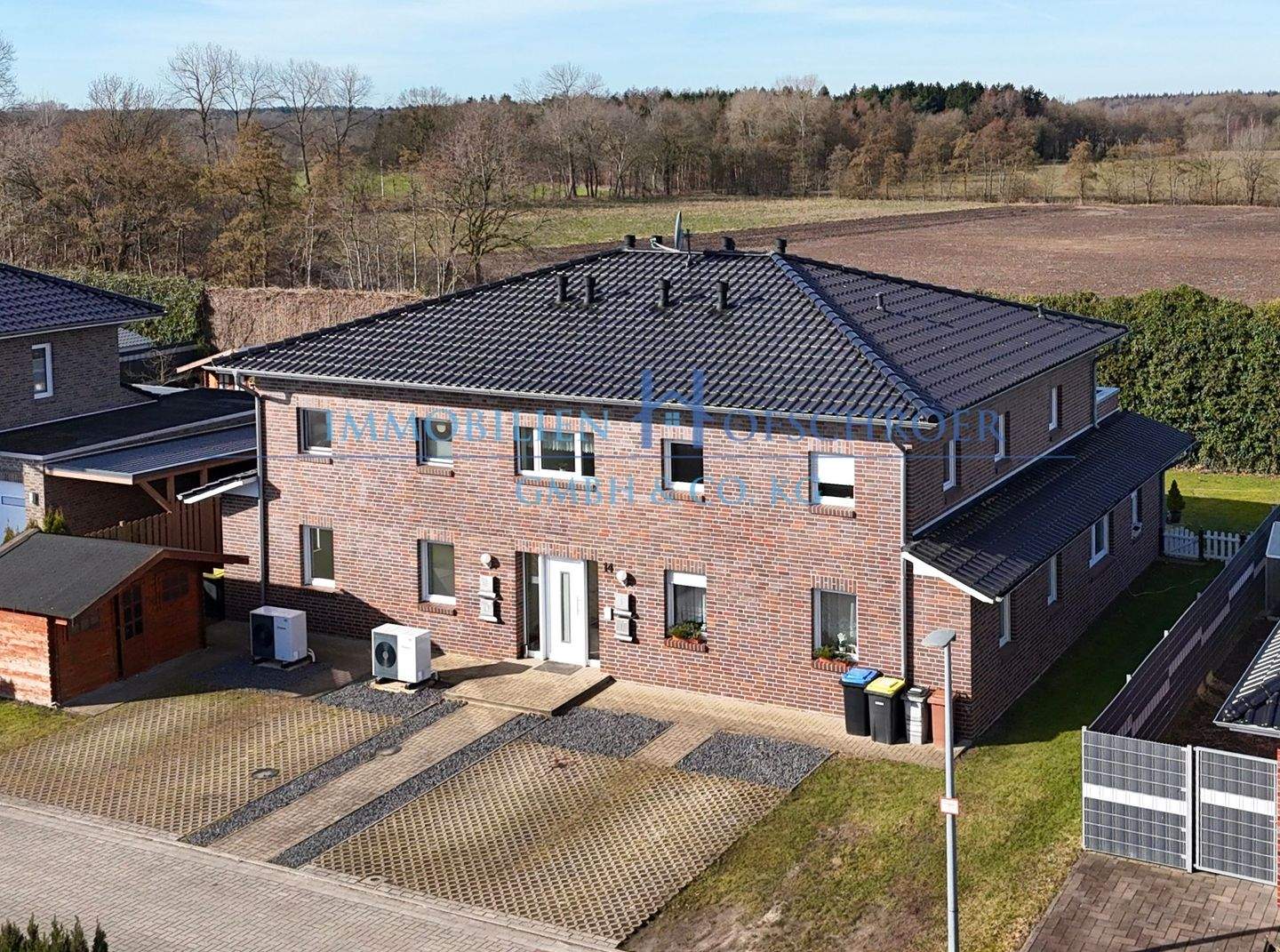 Immobilie in Sögel - K 613-1 - Großzügige und sanierte 3-Zimmer-Wohnung mit großer Terrasse und Garten in einem modernen Mehrfamilienhaus in Sögel! - Bild 1