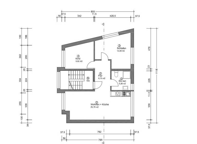 Wohnung zur Miete Wohnen auf Zeit 1.690 € 3 Zimmer 64 m²<br/>Wohnfläche 01.07.2025<br/>Verfügbarkeit Möhringen Stuttgart-Möhringen 70567