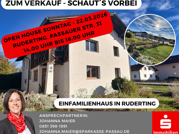 Einfamilienhaus zum Kauf 349.000 € 8 Zimmer 148,8 m² 719 m² Grundstück frei ab sofort Ruderting 94161