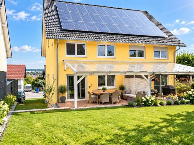 Doppelhaushälfte zum Kauf 587.000 € 5 Zimmer 150 m² 280 m² Grundstück Schweriner Straße 5 Neuenstadt Neuenstadt am Kocher 74196