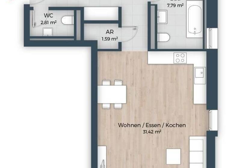 Terrassenwohnung zum Kauf provisionsfrei 713.832 € 3 Zimmer 86,5 m²<br/>Wohnfläche EG<br/>Geschoss Bischofsweiherstraße 34 Dechsendorf Erlangen 91056