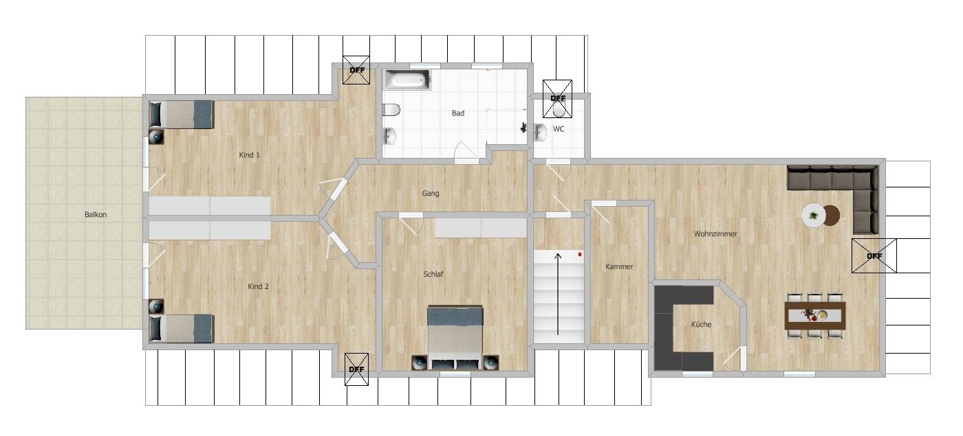 Wohnung zum Kauf 239.000 € 4,5 Zimmer 120 m²<br/>Wohnfläche 3.<br/>Geschoss Brodswinden Ansbach 91522