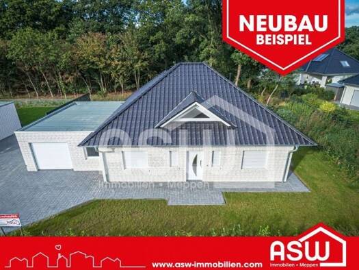 Bungalow zum Kauf - Erstbezug provisionsfrei 515.000 € 3 Zimmer 106 m² 705 m² Grundstück Herzlake 49770