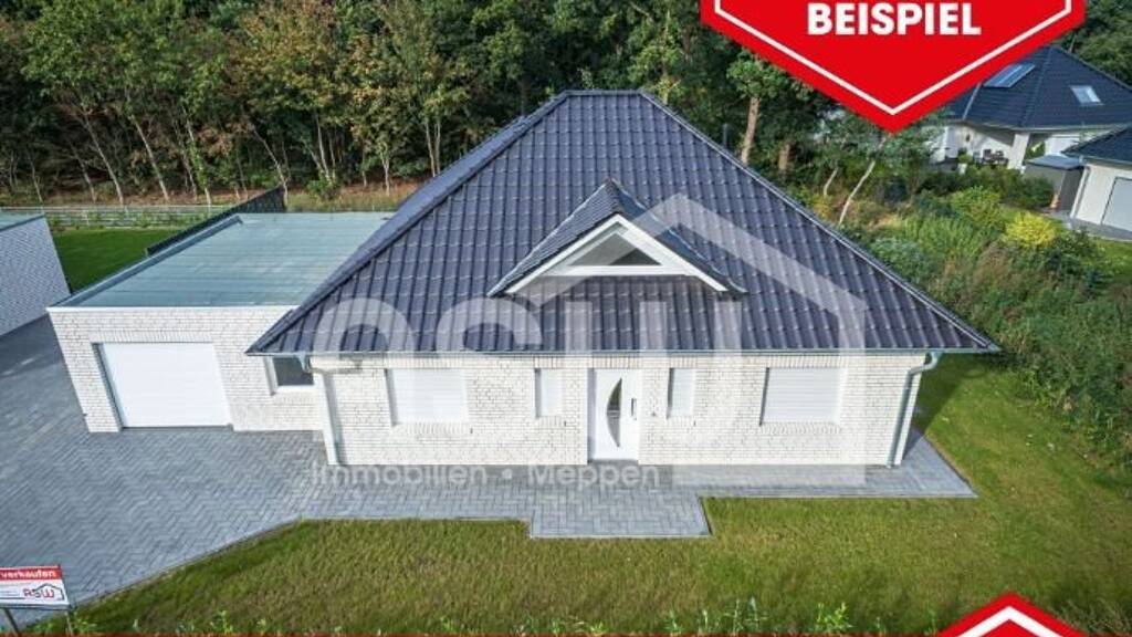 Bungalow zum Kauf - Erstbezug provisionsfrei 515.000 € 3 Zimmer 106 m² 705 m² Grundstück Herzlake 49770