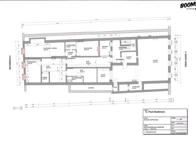 Gewerbeobjekt zum Kauf als Kapitalanlage geeignet 1.865.000 € 900 m² Steyr 4400