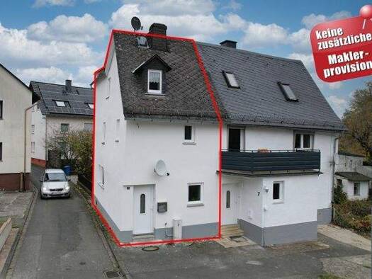 Doppelhaushälfte zum Kauf 125.000 € 3 Zimmer 62 m² 161 m² Grundstück Nauborn Wetzlar / Nauborn 35580