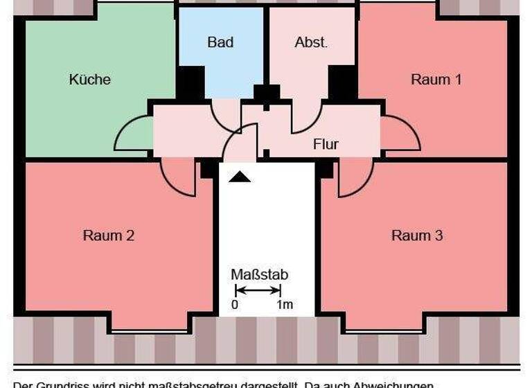 Wohnung zur Miete 469 € 3 Zimmer 57,4 m² 2. Geschoss frei ab 01.03.2026 Elsässer Straße 3 Eilpe Hagen 58091