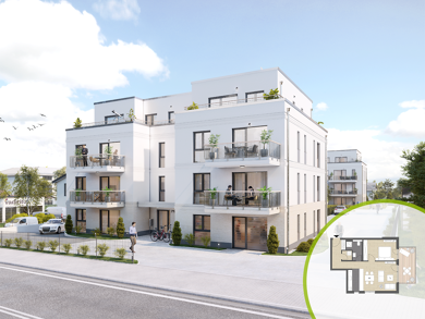 Wohnung zum Kauf - Neubau provisionsfrei 279.000 € 2 Zimmer 63 m² 1. Geschoss frei ab sofort Alzeyer Straße 69 Bad Kreuznach Bad Kreuznach 55543