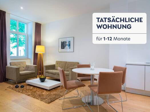 Wohnung zur Miete 2.266 € 2 Zimmer 43 m² frei ab sofort Cranachstraße 10 Sachsenhausen Frankfurt am Main 60596