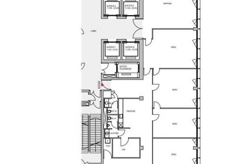 Bürofläche zur Miete 10.757 € 694 m² Bürofläche Wien 1220