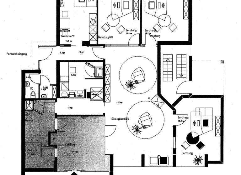Büro zur Miete provisionsfrei 1.400 € Allmersbach 71573