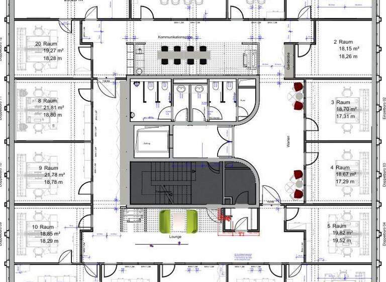Bürofläche zur Miete provisionsfrei 10 € 540 m² Bürofläche teilbar ab 270 m² Hummelsbüttel Hamburg / Hummelsbüttel 22339
