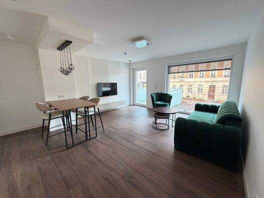 Wohnung zur Miete - Erstbezug 1.449 € 2 Zimmer 58 m² 1. Geschoss frei ab sofort Mühlenstraße 62 Pankow Berlin 13187