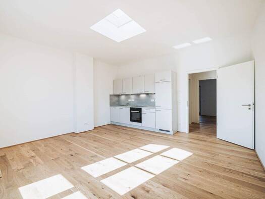Wohnung zur Miete - Erstbezug 665 € 2 Zimmer 58,8 m² 3. Geschoss frei ab sofort Glauchaer Straße 50b Innenstadt Halle ( Saale) 06110
